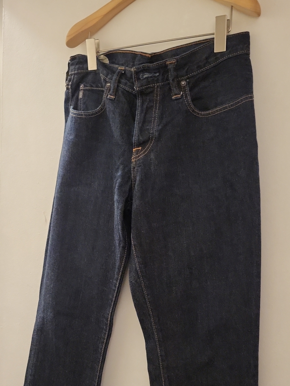 Abercrombie & Fitch Slim Straight Dark Indigo Jeans